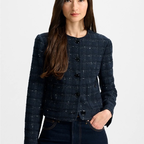 Veronica Beard Jackets & Blazers - NFS! WTB/ ISO this Veronica Beard Andrea jacket color navy in size small.